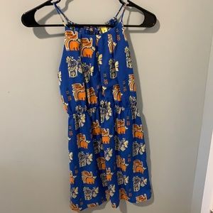 Francesca’s Tie Neck Mini Dress Womens XS